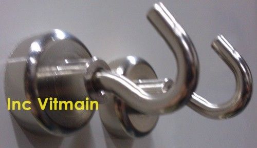 Lot 6 hold 15kg each magnet hook powerful rare earth neodymium multiusage great for sale