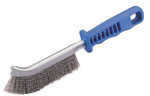 Hand scratch brush for stainless steel with plastic handle steel for sale