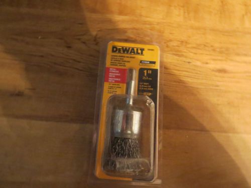 Dewalt carbon crimped end brush 1inch for sale