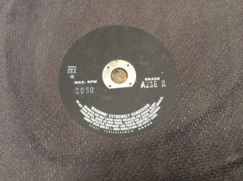 21 PEARL ABRASIVE  CO  20 X 5/32 X 1 ABRASIVE  CUT-OFF WHEEL METAL  A236 R