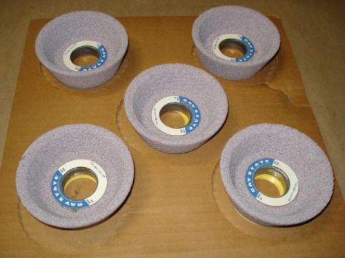 5 New Bay State Pink Cup Grinding Wheels 14468