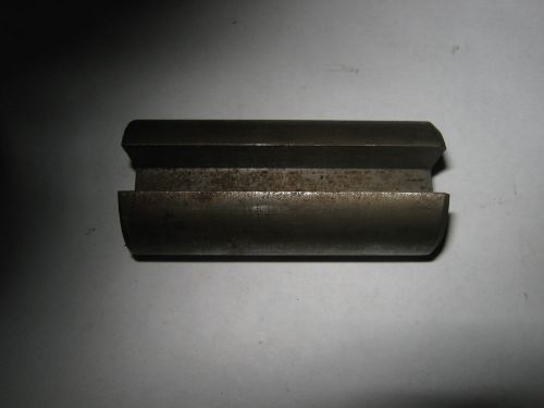 Keyway broach bushing guide, type c, 1 3/16&#034; x 2 5/8&#034;, uncollared, used for sale