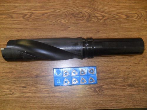 Valenite Indexable Drill w/ 10 Inserts VWDR250-200-931A Dia.2.500