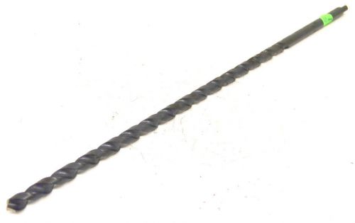 Used extended length fast spiral 10.00mm s/shank twist drill .3937&#034; for sale