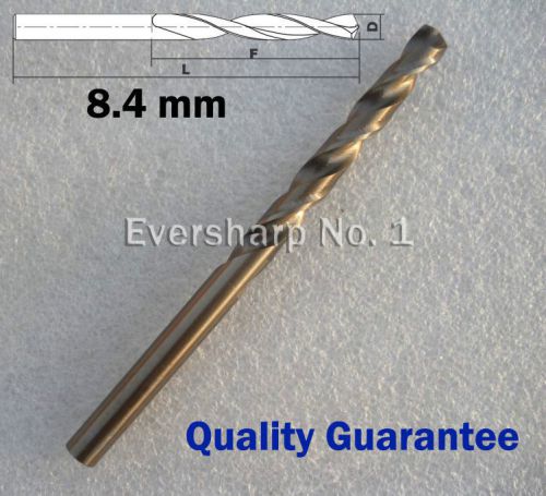 Lot 1pcs cobalt drill bit m35 hss twist drill 8.4 mm(.3307&#034;) for stainless steel for sale
