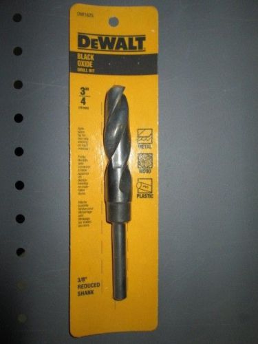 Dewalt dw1625 3/4&#034; s&amp;d drill black oxide 3/8&#034; shank new for sale