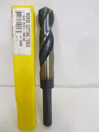 Morse cutting tools, 1424s ambore, 19048, 25/32&#034; hss s&amp;d reduced shank drill bit for sale