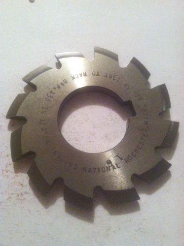 USED INVOLUTE GEAR CUTTER #1 16P 135-RACK 14.5PA 1&#034;bore HS NATIONAL