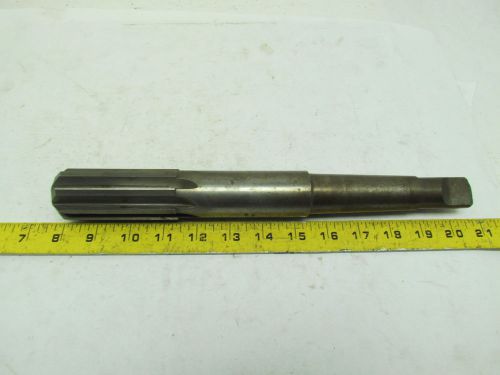 Cleveland 1-9/16&#034; 1.5625 #4mt morse taper shank reamer hss 8pt straight flute for sale