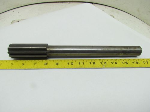 1-3/8 machine chucking reamer hss 10pt straight flute 1&#034; dia straight shank for sale