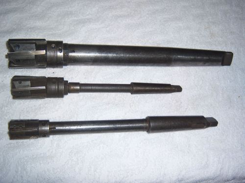 Wetmore adjustable blade shell reamer cutting tool 2 plus 1 other morse taper for sale
