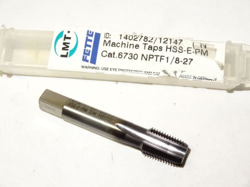 LMT-FETTE 1/8&#034; - 28 NPTF 4FL Modified Bottoming HSS-E-PM Pipe Tap AL2-Plus