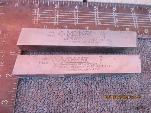 2 3/4&#034; x 3/4&#034; x 5&#034; cleveland mo-max high speed lathe turning bits machinist tool for sale