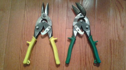 Blue Point Metal Cutting Shears (2) Straight &amp; Right Cuts