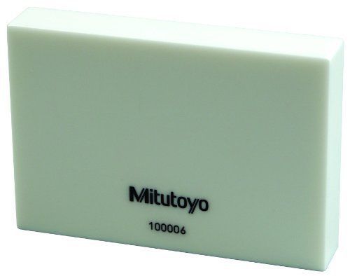 Mitutoyo 613146-516 Ceramic Rectangular Gage Block, ASME Grade K, 0.106&#034; Length