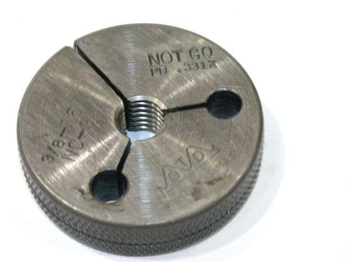 Greenfield no go thread ring gage 3/8&#034;-16-nc-3 for sale