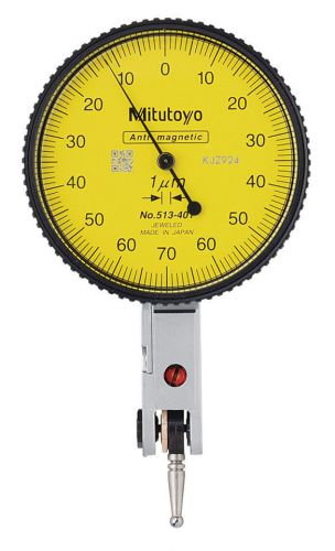 Original mitutoyo 513-401e dial test indicator 14mm x 0.001mm horizontal type for sale