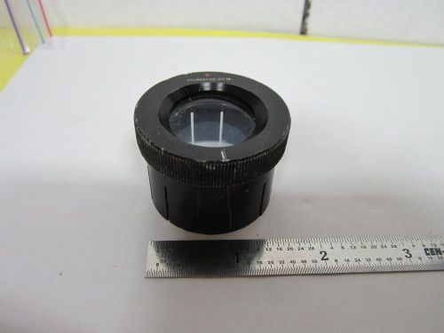 Optical metrology keuffel esser lens 712656 ?? target as is optics bin#hi-23 for sale