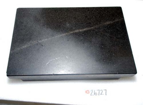 Black Granite Surface Plate - Double Edge 18x12x3 (Inv.26727)