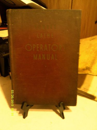 Turret Lathe Operators Manual-Warner &amp; Swasey 1951 Machinist Illustrated