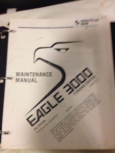 American Tool Maintenance Manual CNC Control Model 2010