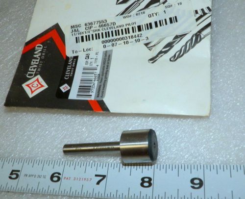 Pilot counter bore 11/16&#034; with 1/4&#034; shank cleveland c46657 unused for sale