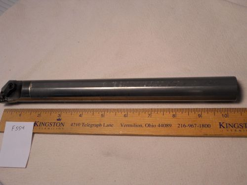 1 used 1&#034; carbide boring bar c16-mclnr4 takes cnmg carbide insert 10.5&#034; oal f554 for sale