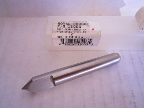 Royal products half dead center hss 1mt 11003 new for sale