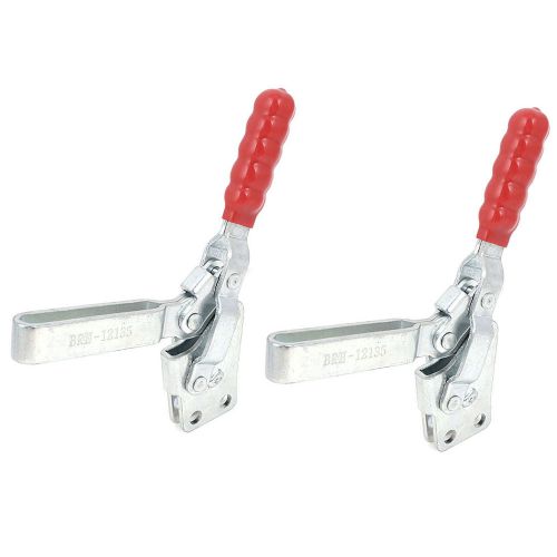 2 pcs flange base vertical push pull type toggle clamp brh-12135 227kg 500lbs for sale