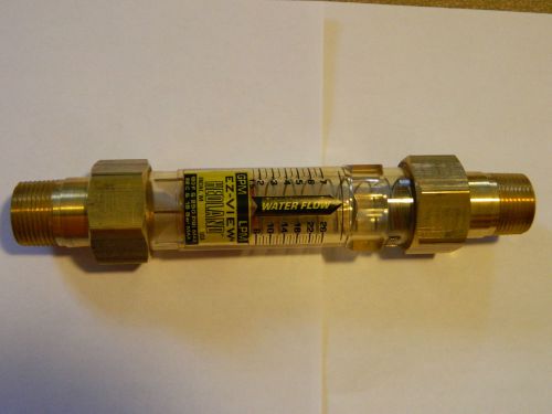 Hedland flow meter h625-307 3/4&#034;nptf male thread, nos, water or oil inline meter for sale