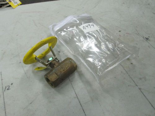 Apollo oval handle brass ball valve #70-144-48 3/4&#034; fnpt stem 316 ball 316 (new) for sale