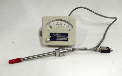 Dynisco tpt442ae-5m-6/30, melt pressure transducer with thermocouple, 6&#034; stem for sale