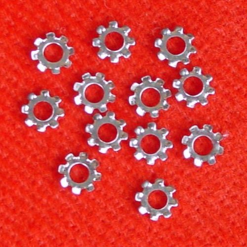 s 100pcs M2.5mm Metal Ext Tooth Washer for Screw extra Tightening e