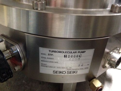 Edwards Seiko Seiki STPH1000 C turbomolecular turbo pump