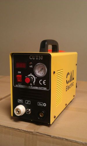 Cal electric plasma cutter 50amp cut50 digital cutter includes 40 consumables for sale