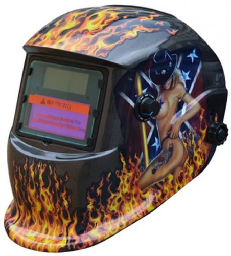 Solar Auto Darkening Welding Helmet Arc Tig Mig Certified Mask Grinding Lady