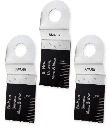 Oshlun MMR-0103 1-1/3-Inch Universal Bi-Metal Oscillating Tool Blade for Rockwel