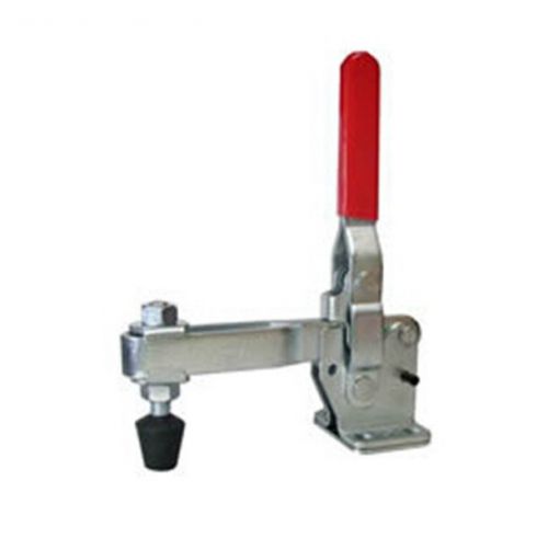 1 x vertical toggle clamp holding capacity 460kg flange base straight bar for sale