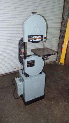 Delta 14&#034; Bandsaw WOOD AND METAL GEAR BOX SLOW SPEED 3 PHASE