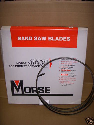 NEW Morse Bandsaw Blades
