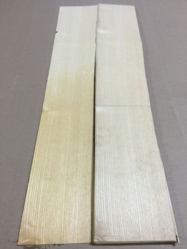 Wood Veneer Ash 5x35 22pcs total Raw Veneer  &#034;EXOTIC&#034;  ASH2 12-17