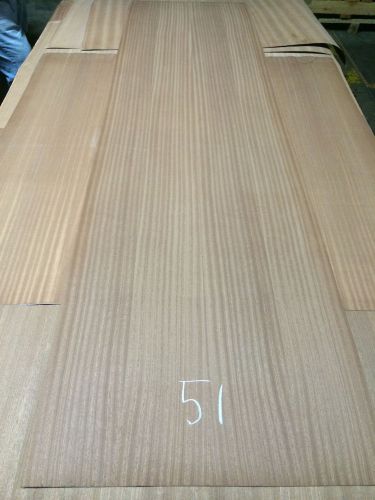 Wood Veneer RS Sapele 24x96 1pcs total PSA Backed  &#034;EXOTIC&#034; RKO 51