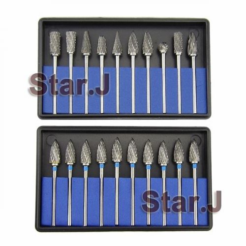 2 boxes dental tungsten steel nitrate carbide burs drills 2.35mm new for sale