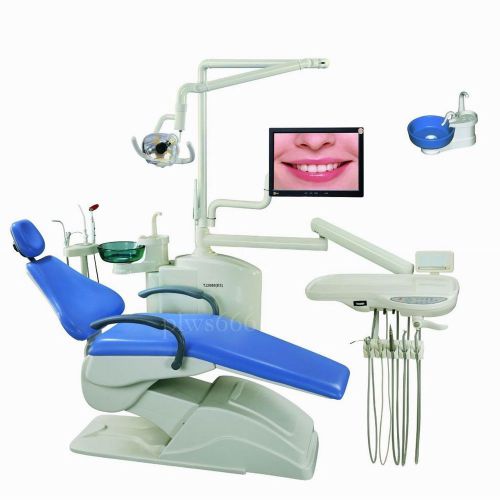 New Dental Unit Chair E5-1 Model Hard Leather Computer Controlled FDA CE