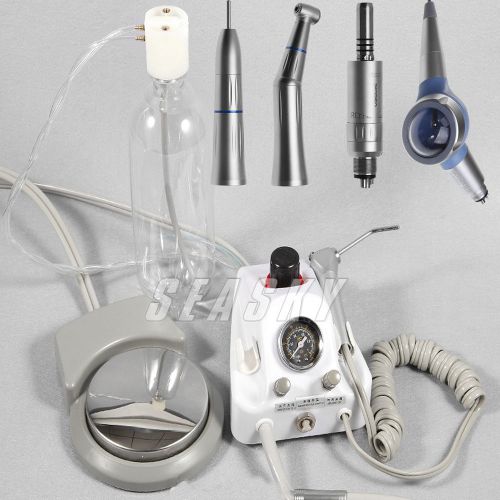 Dental portable turbine unit 4-h air prophy polisher low speed handpiece to kavo for sale