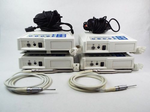 Lot of 4 AcuCam Concept IV Dental Intraoral Cameras w/ 4 Docks &amp; 4 Foot Pedals