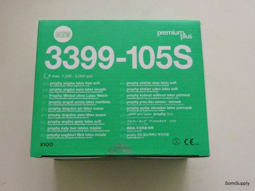 Premium Plus Prophy Angles Latex Soft (Green)  Contra Angle 105° (3000)
