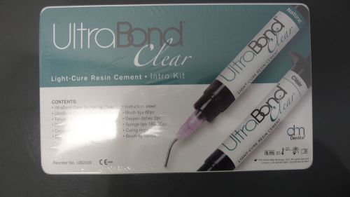 Ultrabond Clear Light-Cure Resin Cement Intro Kit DenMat dm