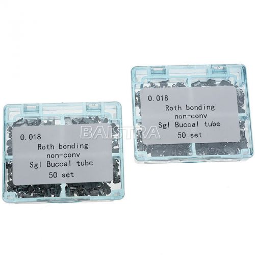 2boxes non-convertible roth 0.018 1st molar bonding orthodontic buccal tube for sale