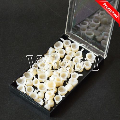 Sale dental temporary crown material for molar posterior resin teeth 50pcs for sale